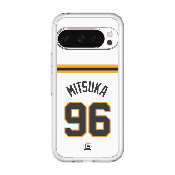 スリムプロテクションプレミアムケース［ 読売ジャイアンツ - #96 MITSUKA - ホーム ］
