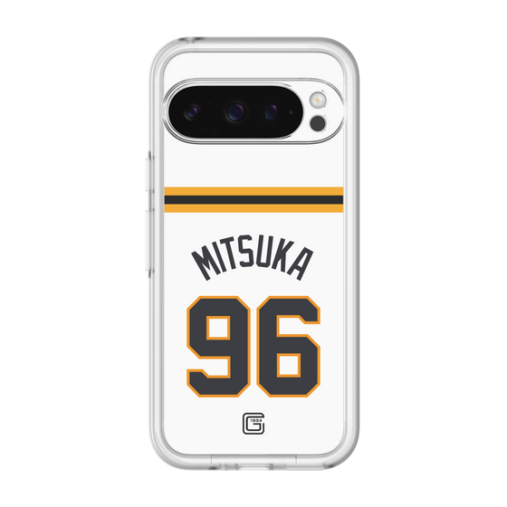 スリムプロテクションプレミアムケース［ 読売ジャイアンツ - #96 MITSUKA - ホーム ］