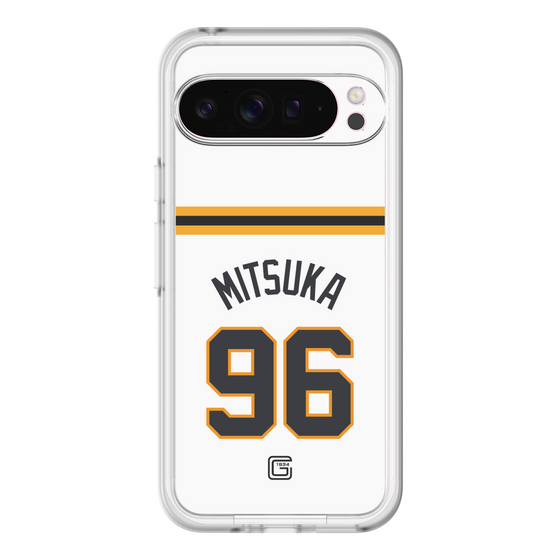 スリムプロテクションプレミアムケース［ 読売ジャイアンツ - #96 MITSUKA - ホーム ］