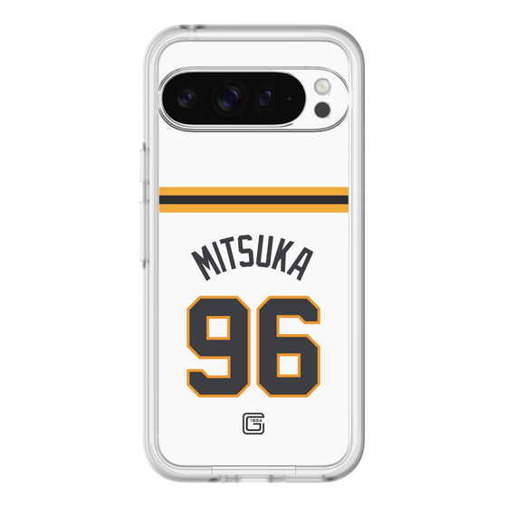 スリムプロテクションプレミアムケース［ 読売ジャイアンツ - #96 MITSUKA - ホーム ］