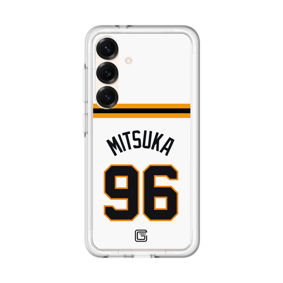 スリムプロテクションプレミアムケース［ 読売ジャイアンツ - #96 MITSUKA - ホーム ］