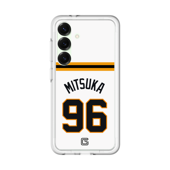 スリムプロテクションプレミアムケース［ 読売ジャイアンツ - #96 MITSUKA - ホーム ］