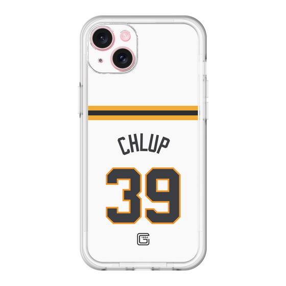 スリムプロテクションプレミアムケース［ 読売ジャイアンツ - #39 CHLUP -ホーム ］