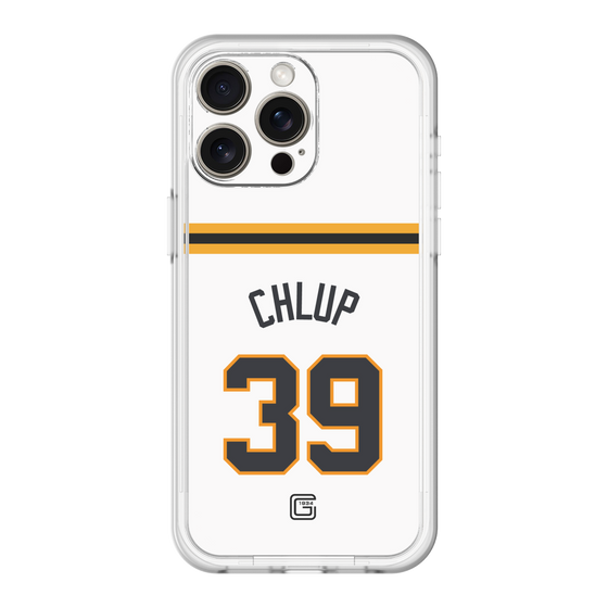 スリムプロテクションプレミアムケース［ 読売ジャイアンツ - #39 CHLUP -ホーム ］