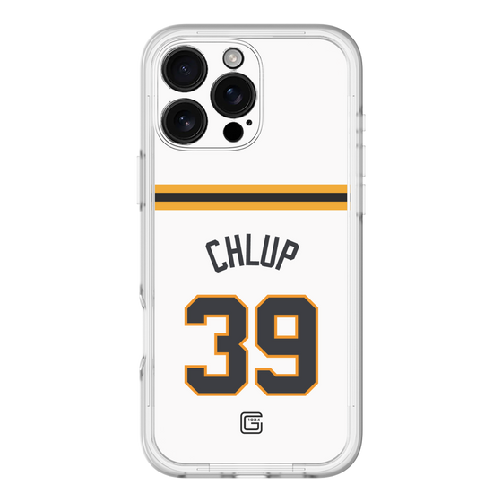 スリムプロテクションプレミアムケース［ 読売ジャイアンツ - #39 CHLUP -ホーム ］
