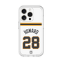 スリムプロテクションプレミアムケース［ 読売ジャイアンツ - #28 HOWARD - ホーム ］