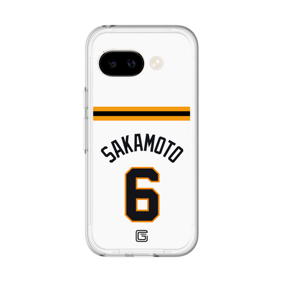 スリムプロテクションプレミアムケース［ 読売ジャイアンツ - #6 SAKAMOTO - ホーム ］