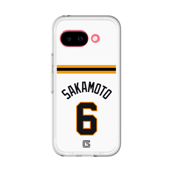 スリムプロテクションプレミアムケース［ 読売ジャイアンツ - #6 SAKAMOTO - ホーム ］