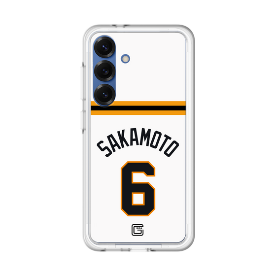 スリムプロテクションプレミアムケース［ 読売ジャイアンツ - #6 SAKAMOTO - ホーム ］