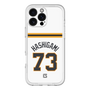 スリムプロテクションプレミアムケース［ 読売ジャイアンツ - #73 HASHIGAMI - ホーム ］