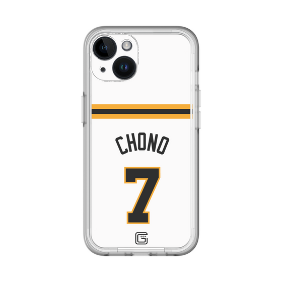 スリムプロテクションプレミアムケース［ 読売ジャイアンツ - #7 CHONO - ホーム ］