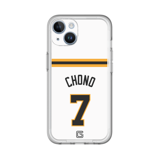 スリムプロテクションプレミアムケース［ 読売ジャイアンツ - #7 CHONO - ホーム ］