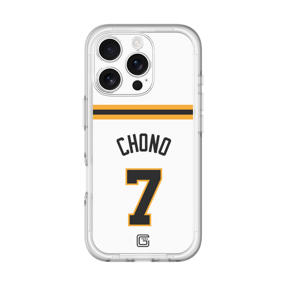 スリムプロテクションプレミアムケース［ 読売ジャイアンツ - #7 CHONO - ホーム ］