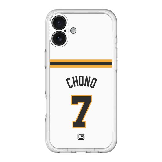スリムプロテクションプレミアムケース［ 読売ジャイアンツ - #7 CHONO - ホーム ］