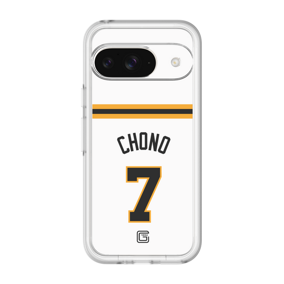 スリムプロテクションプレミアムケース［ 読売ジャイアンツ - #7 CHONO - ホーム ］