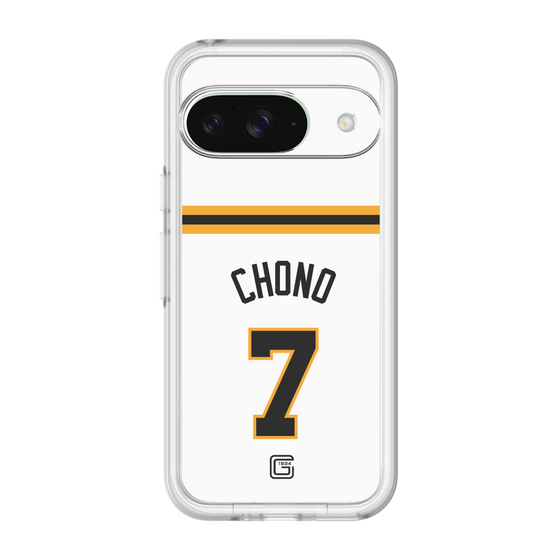 スリムプロテクションプレミアムケース［ 読売ジャイアンツ - #7 CHONO - ホーム ］