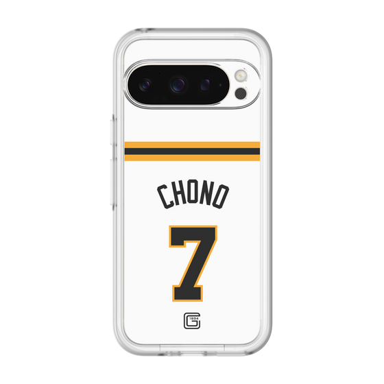スリムプロテクションプレミアムケース［ 読売ジャイアンツ - #7 CHONO - ホーム ］