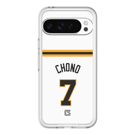 スリムプロテクションプレミアムケース［ 読売ジャイアンツ - #7 CHONO - ホーム ］