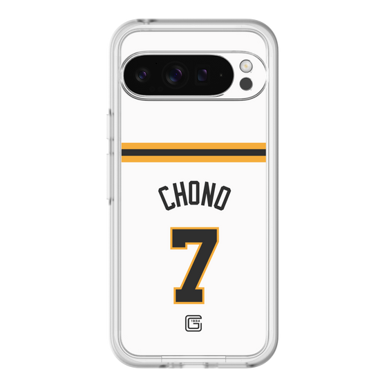 スリムプロテクションプレミアムケース［ 読売ジャイアンツ - #7 CHONO - ホーム ］