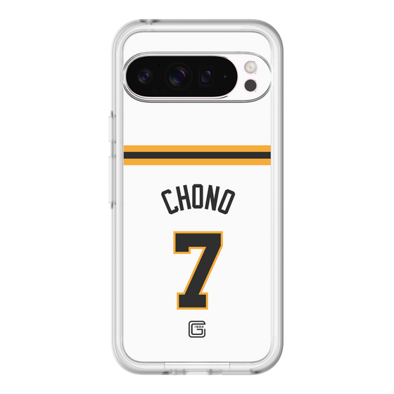 スリムプロテクションプレミアムケース［ 読売ジャイアンツ - #7 CHONO - ホーム ］