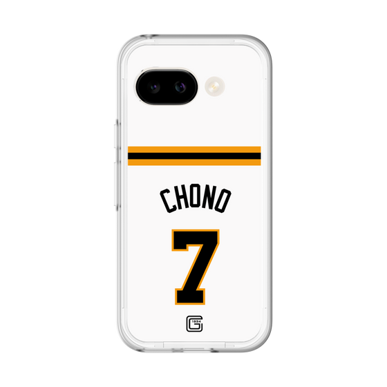 スリムプロテクションプレミアムケース［ 読売ジャイアンツ - #7 CHONO - ホーム ］