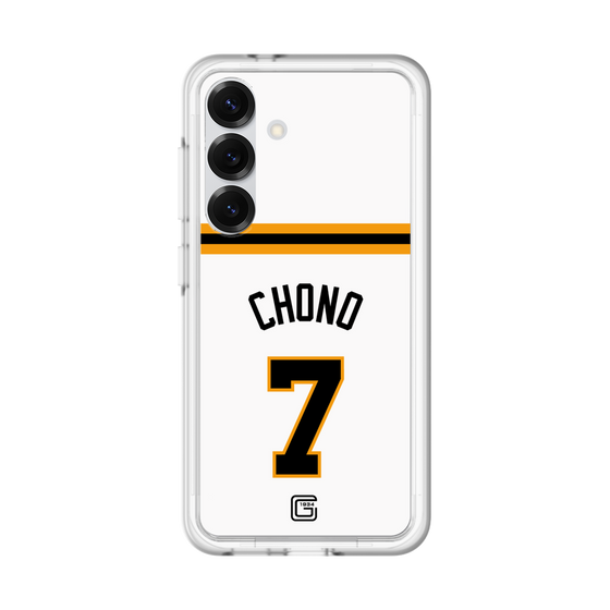 スリムプロテクションプレミアムケース［ 読売ジャイアンツ - #7 CHONO - ホーム ］