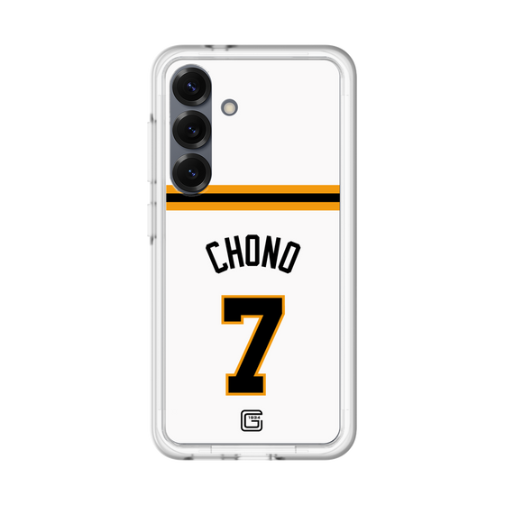スリムプロテクションプレミアムケース［ 読売ジャイアンツ - #7 CHONO - ホーム ］