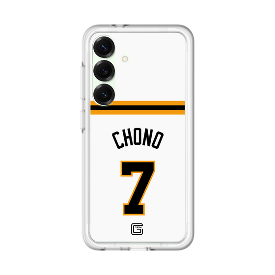 スリムプロテクションプレミアムケース［ 読売ジャイアンツ - #7 CHONO - ホーム ］
