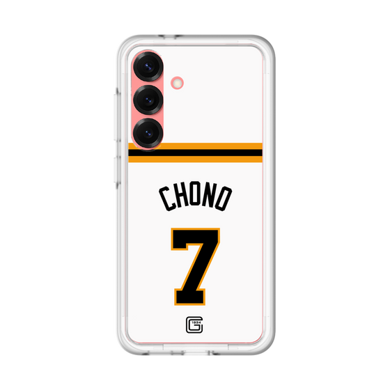 スリムプロテクションプレミアムケース［ 読売ジャイアンツ - #7 CHONO - ホーム ］
