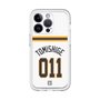 スリムプロテクションプレミアムケース［ 読売ジャイアンツ - #011 TOMISHIGE - ホーム ］