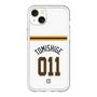 スリムプロテクションプレミアムケース［ 読売ジャイアンツ - #011 TOMISHIGE - ホーム ］