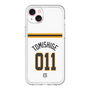 スリムプロテクションプレミアムケース［ 読売ジャイアンツ - #011 TOMISHIGE - ホーム ］