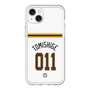 スリムプロテクションプレミアムケース［ 読売ジャイアンツ - #011 TOMISHIGE - ホーム ］