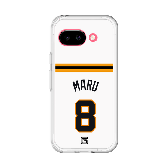 スリムプロテクションプレミアムケース［ 読売ジャイアンツ - #8 MARU - ホーム ］