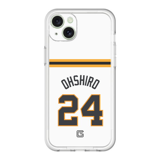 スリムプロテクションプレミアムケース［ 読売ジャイアンツ - #24 OHSHIRO - ホーム ］