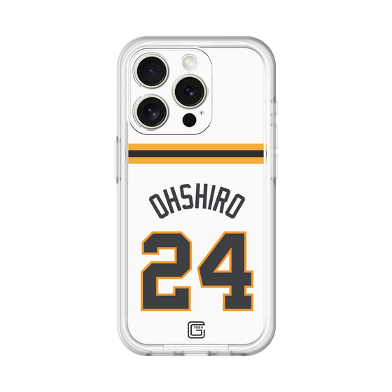 スリムプロテクションプレミアムケース［ 読売ジャイアンツ - #24 OHSHIRO - ホーム ］
