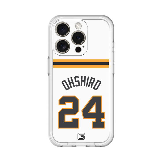 スリムプロテクションプレミアムケース［ 読売ジャイアンツ - #24 OHSHIRO - ホーム ］