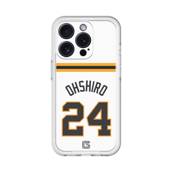 スリムプロテクションプレミアムケース［ 読売ジャイアンツ - #24 OHSHIRO - ホーム ］