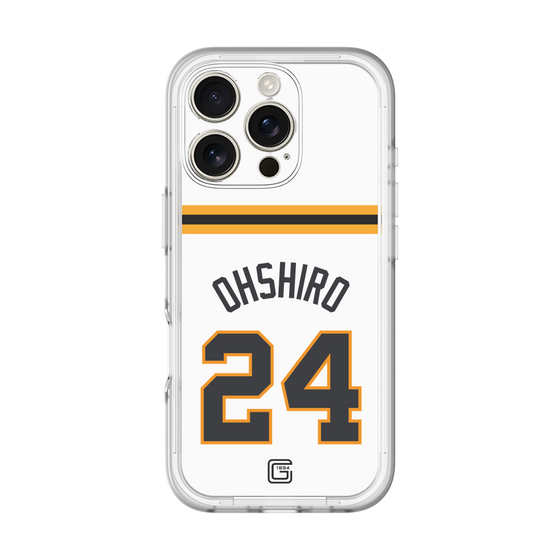 スリムプロテクションプレミアムケース［ 読売ジャイアンツ - #24 OHSHIRO - ホーム ］