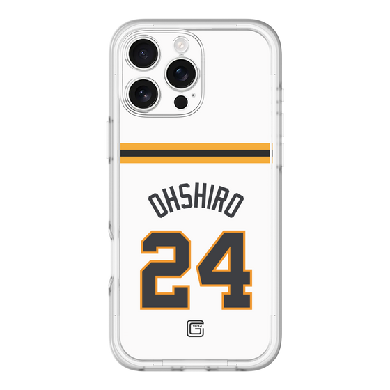 スリムプロテクションプレミアムケース［ 読売ジャイアンツ - #24 OHSHIRO - ホーム ］