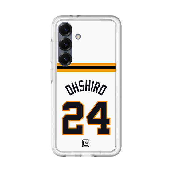 スリムプロテクションプレミアムケース［ 読売ジャイアンツ - #24 OHSHIRO - ホーム ］
