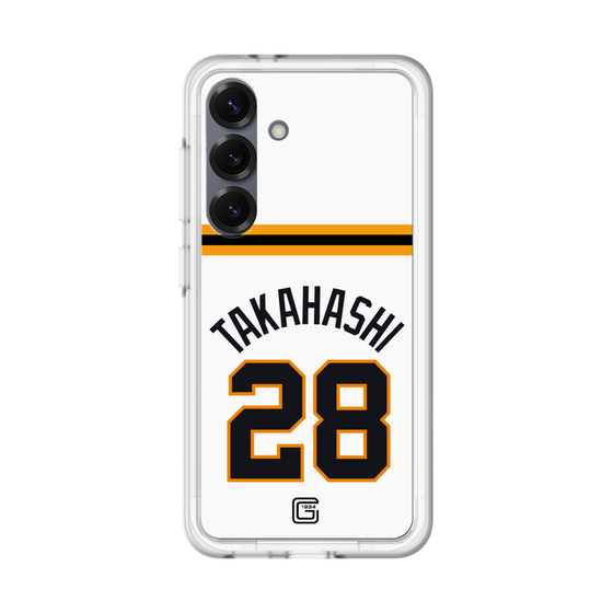 スリムプロテクションプレミアムケース［ 読売ジャイアンツ - #28 TAKAHASHI - ホーム ］