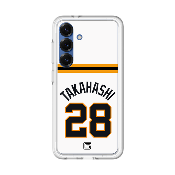 スリムプロテクションプレミアムケース［ 読売ジャイアンツ - #28 TAKAHASHI - ホーム ］