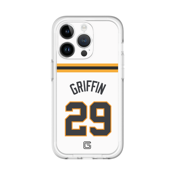 スリムプロテクションプレミアムケース［ 読売ジャイアンツ - #29 GRIFFIN - ホーム ］