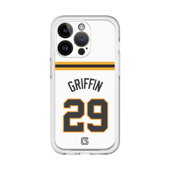 スリムプロテクションプレミアムケース［ 読売ジャイアンツ - #29 GRIFFIN - ホーム ］