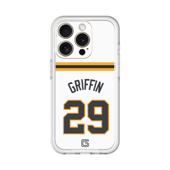 スリムプロテクションプレミアムケース［ 読売ジャイアンツ - #29 GRIFFIN - ホーム ］