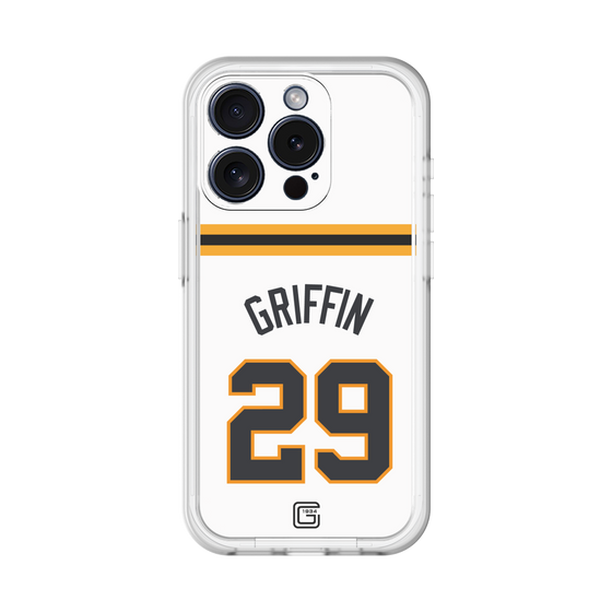 スリムプロテクションプレミアムケース［ 読売ジャイアンツ - #29 GRIFFIN - ホーム ］