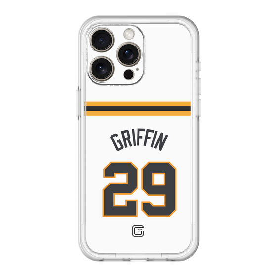 スリムプロテクションプレミアムケース［ 読売ジャイアンツ - #29 GRIFFIN - ホーム ］