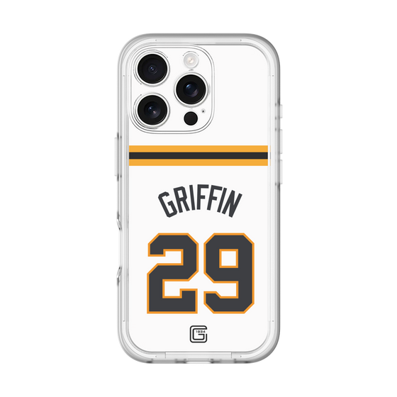 スリムプロテクションプレミアムケース［ 読売ジャイアンツ - #29 GRIFFIN - ホーム ］