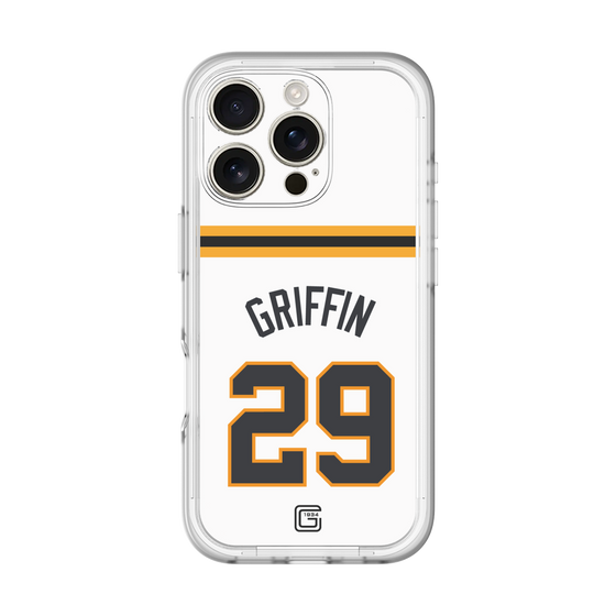 スリムプロテクションプレミアムケース［ 読売ジャイアンツ - #29 GRIFFIN - ホーム ］